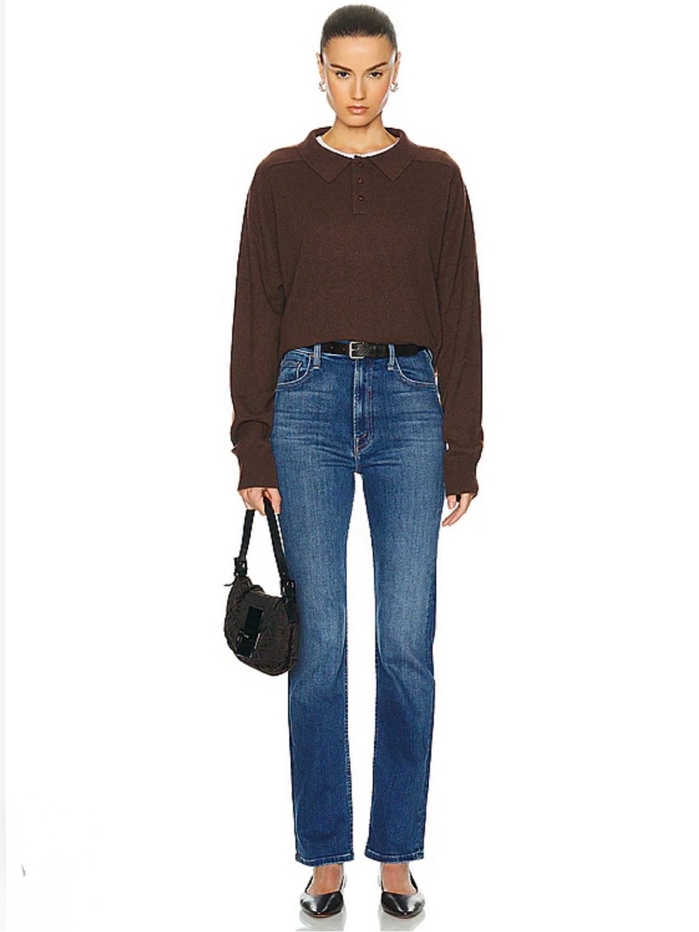 Mother High Waisted Rider Skimp “Hue Are You?” Size 31 Waist / 31” Inseam